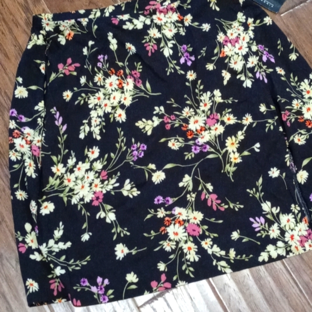 AGB Amy Byer Vintage Floral Skirt Y2K
